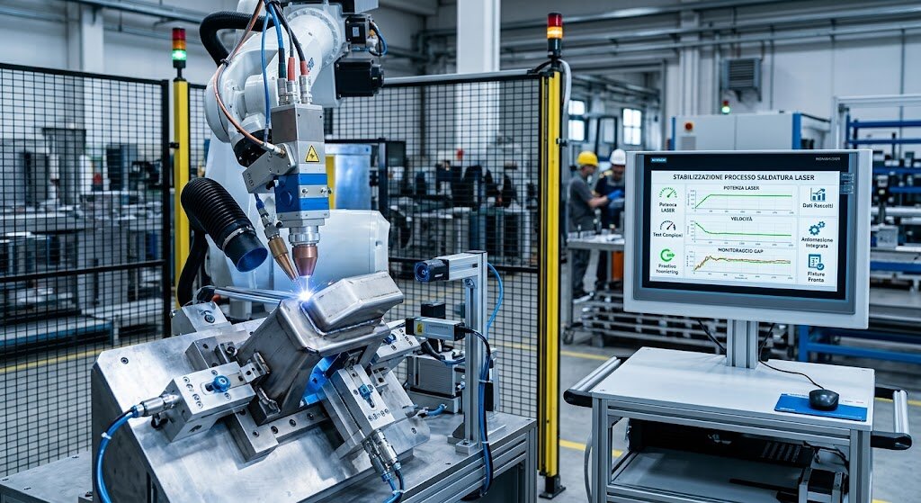 Finiture irregolari e ossidazioni nella saldatura laser: come stabilizzare il processo