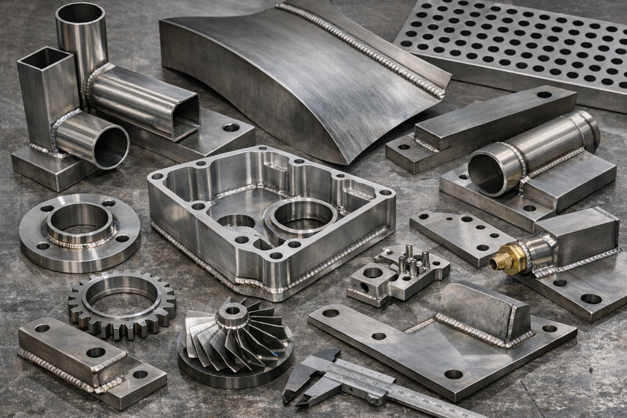 prove su campione saldatura laser