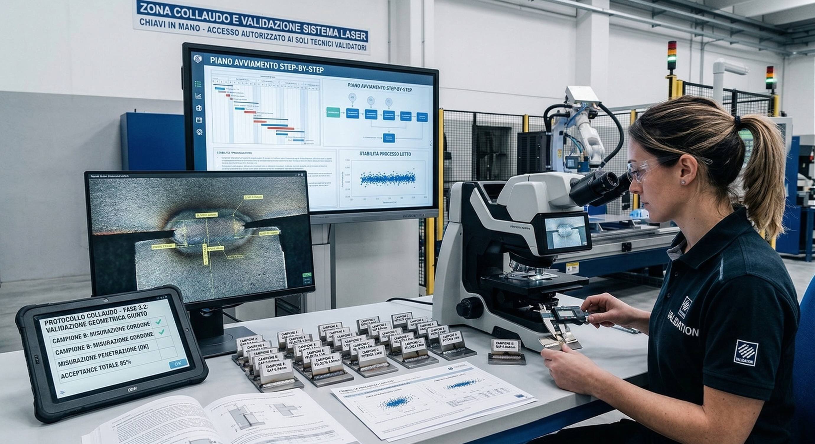 Sistemi Laser in Produzione: Strategie Ingegneristiche per un Avviamento Senza Intoppi