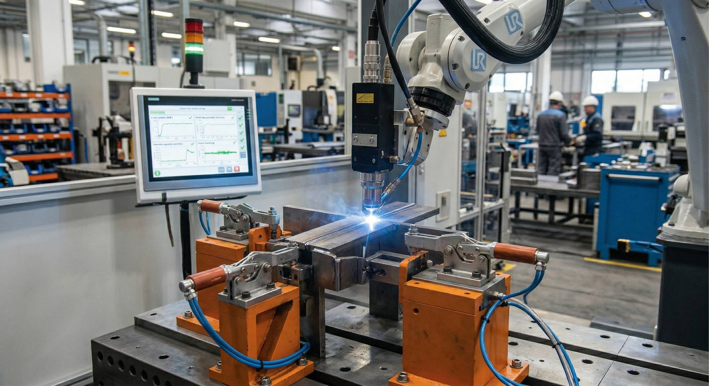 Deformazioni termiche in saldatura laser: controllo di apporto e serraggio in produzione