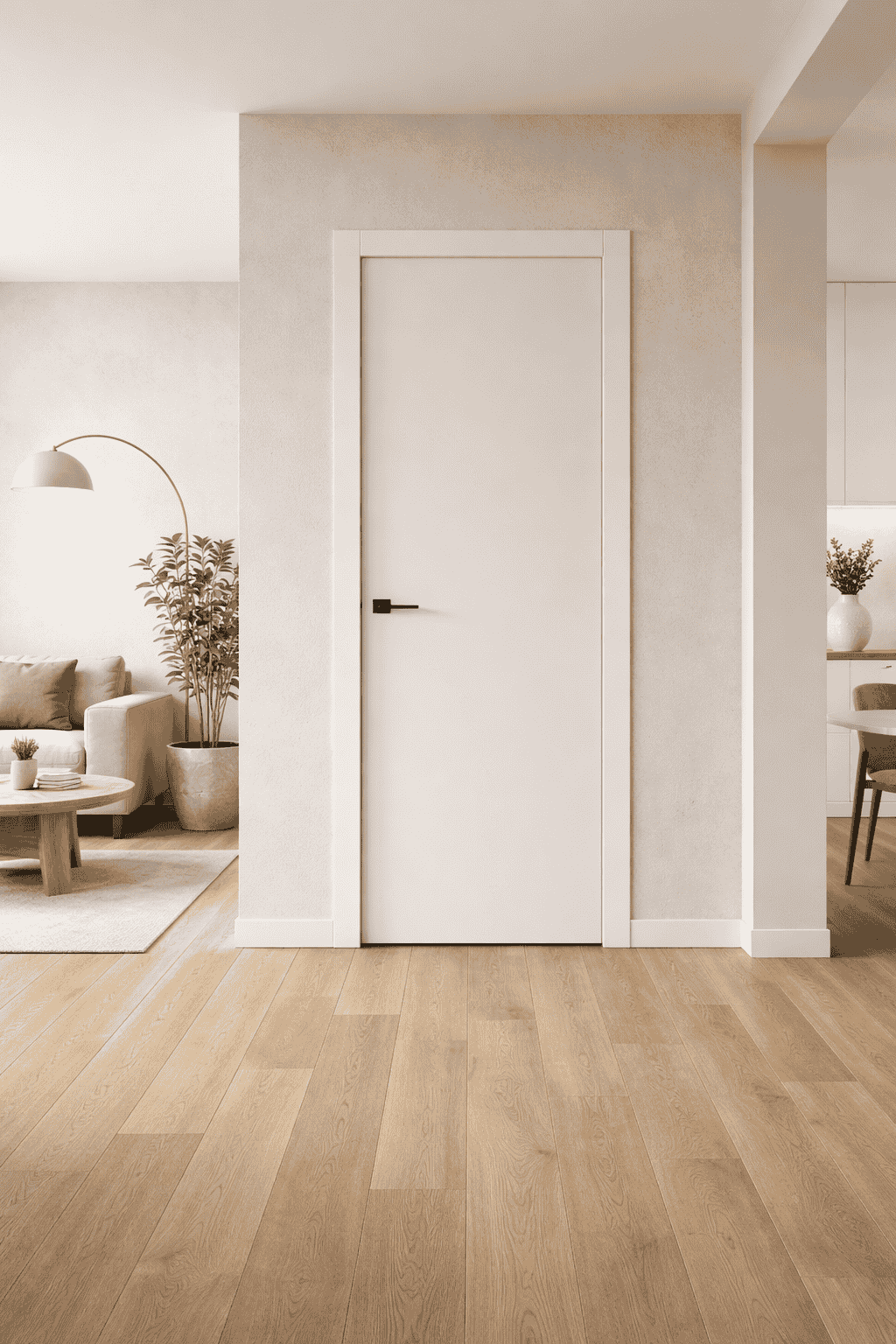 Finiture coordinate: come abbinare porte, pavimenti e pareti senza errori