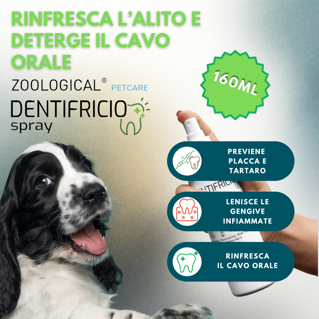 dentifricio-spray-zoological-cani-gatti-tartaro-gengive-alito-infiammazione-fresco-menta-rosmarino