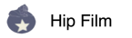 logo hip film nero