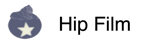 logo hip film nero