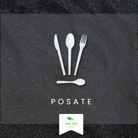 Posate in CPLA Posate premium ultra resistenti dal design unico!