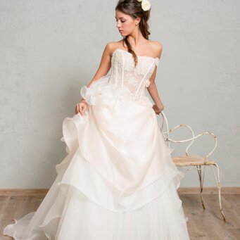 seta pura abito da sposa Bolzano