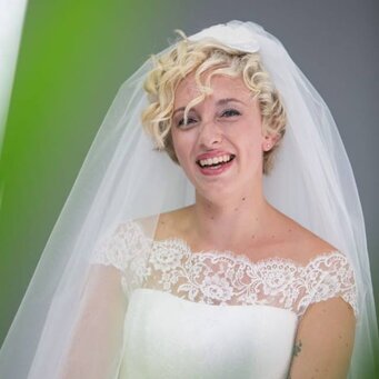 pizzo francese abito da sposa Trento