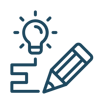 design e funzionalità blu