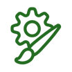 personalizzazione raffinata verde