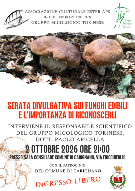 funghi evento poster
