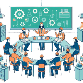 aula didattica sicurezza sul lavoro senza sfondo bis