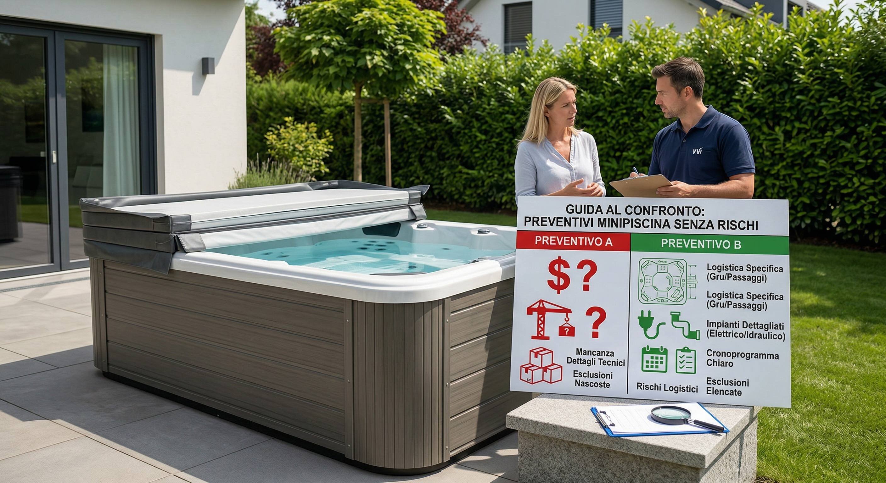 Guida al Confronto: Come Analizzare due Preventivi per una Minipiscina senza Rischi