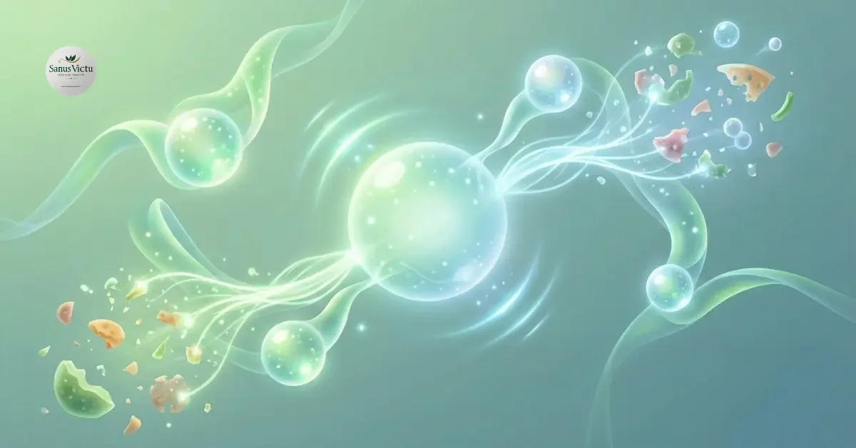 Attivazione enzimi salivari e purificazione biologica del bolo nel processo digestivo.