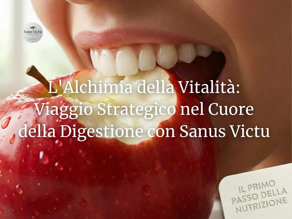 Masticazione consapevole e primo passo della nutrizione cellulare Sanus Victu