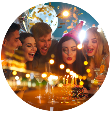 cerchio feste private