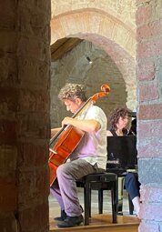 In concerto con Sandro Laffranchini presso Pieve d