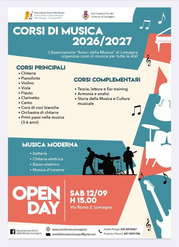 OPEN DAY corsi 2026-2027