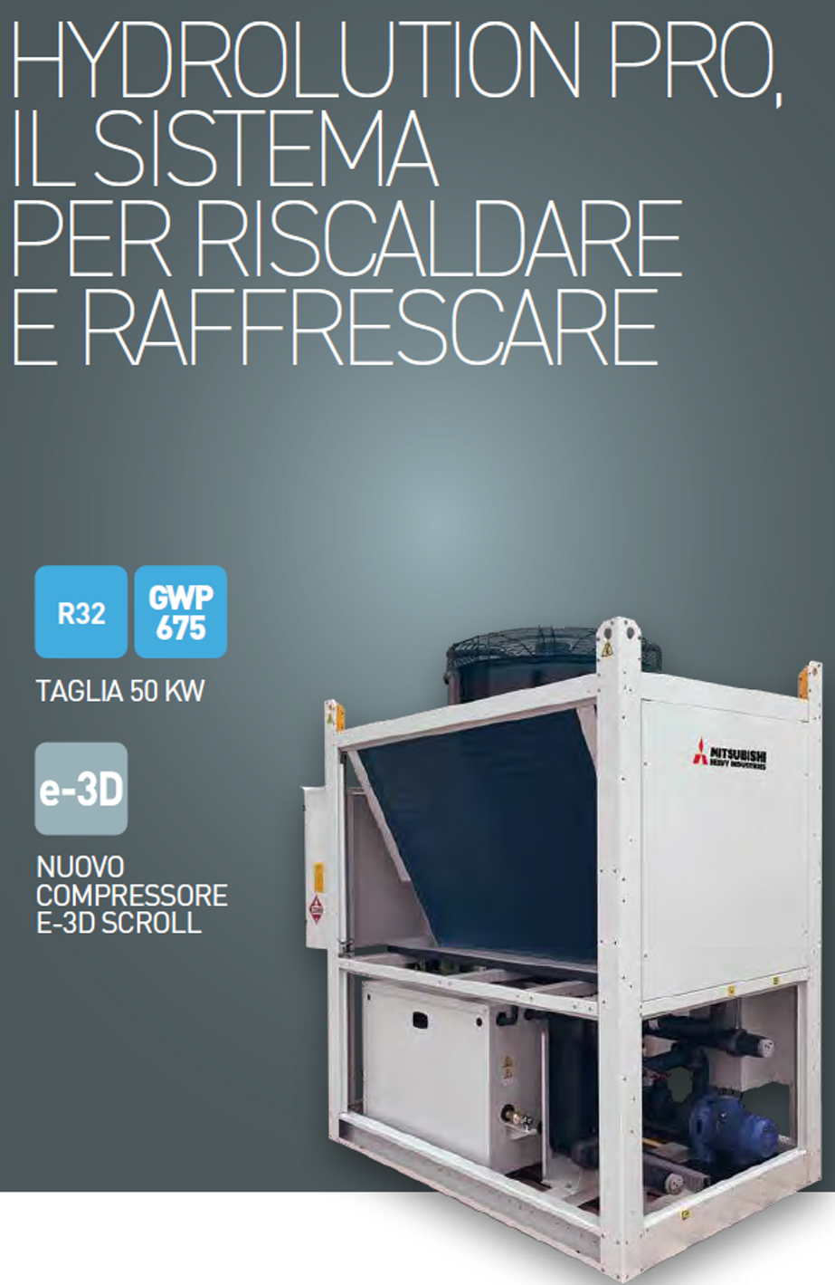 hydrolution pro-sistema per riscaldare e raffrescare