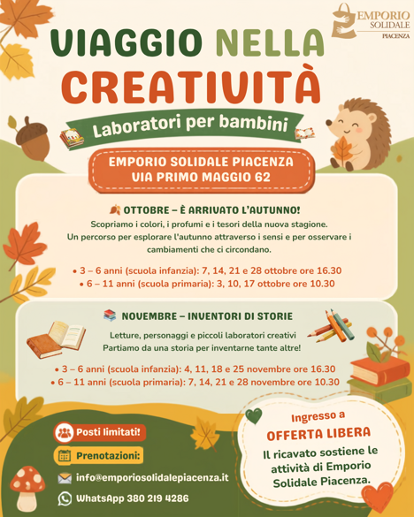 locandina laboratori ottobre e novembre