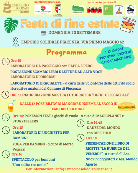 locandina corretta festa fine estate 2026 locandina corretta festa fine estate 2026