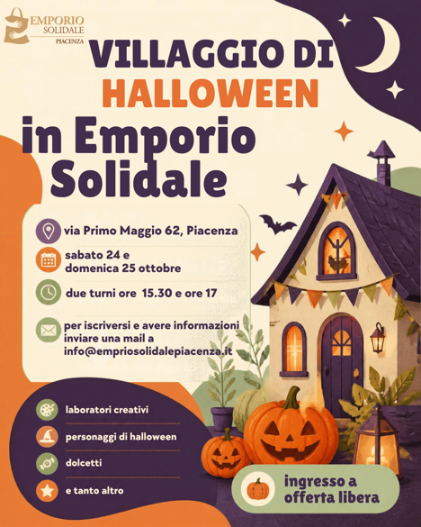locandina villaggio halloween