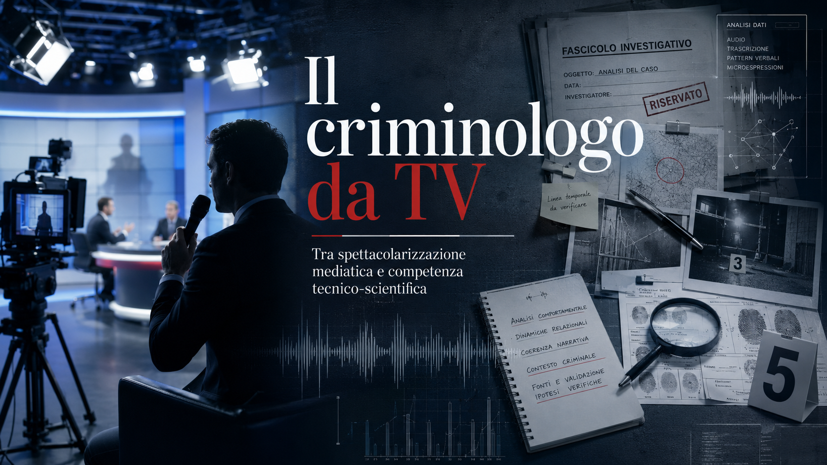 IL CRIMINOLOGO E IL CONSULENTE FORENSE DA TV (e da divano)