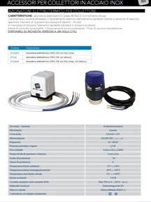 AZIONATORI ELETTROTERMICI