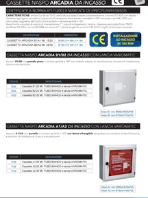 CASSETTE NASPO ARCADIA DA INCASSO
