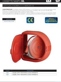 CASSETTE NASPO ML POLIETILENE