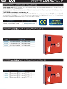 CASSETTE ARCADIA TWIN 45