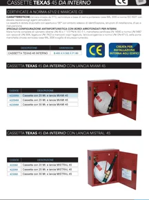 CASSETTE TEXAS 45 DA INTERNO
