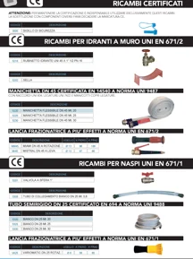 RICAMBI CERTIFICATI
