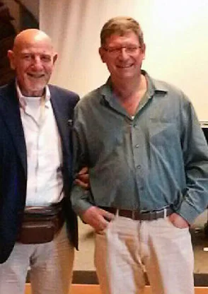 Con Roberto Cappello