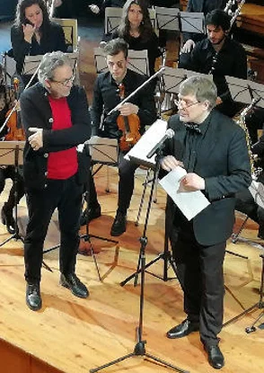 Con Antonio Carlini