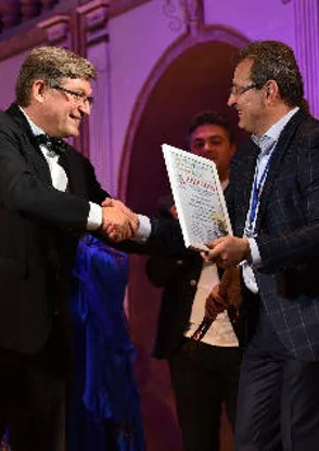 Con Bogdan Strutinsky Direttore del teatro nazionale dell'Operetta di Kiev