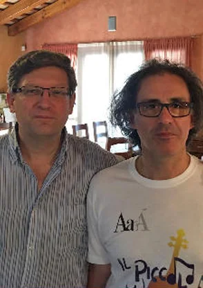 Con Domenico Mason