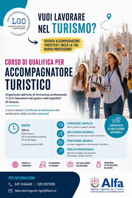 accompagnatore turistico