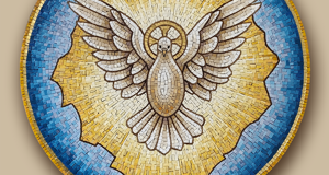 Holy Spirit mosaic floor
