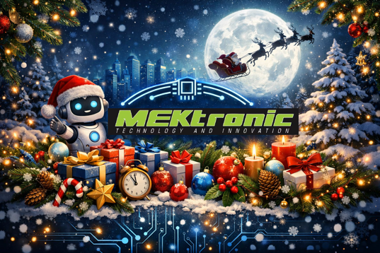 natale futuristico con mektronic
