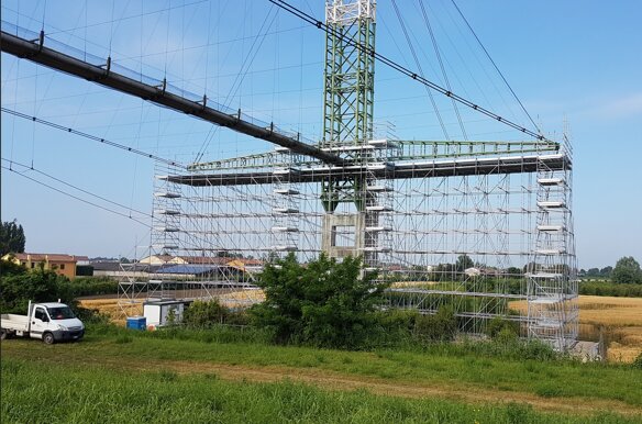 Ponteggio di manutenzione pipeline