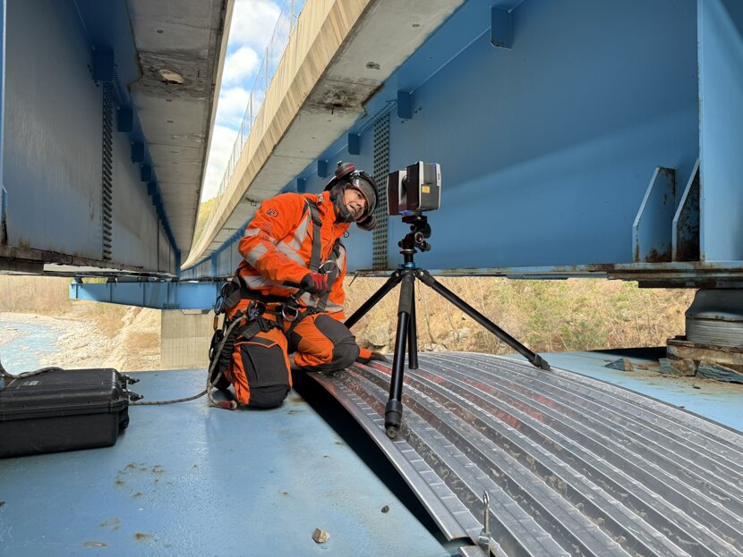 LASER SCANNER PONTI VIADOTTI EDIFICI STRUTTURE