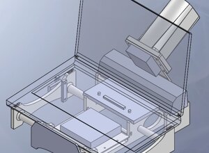 supporto pc e dock station con sistema di raffreddamento