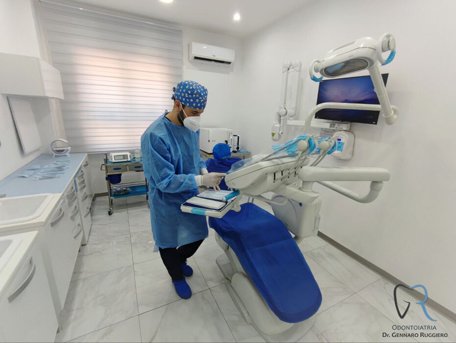 Ambienti dello studio dentistico a Melito di Napoli