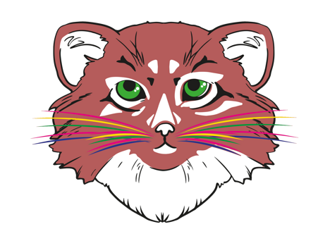 logo gatto sfondo trasparente