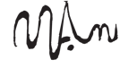 firma manu vettoriale