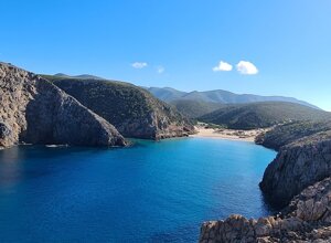 Spiaggia e insenatura di pan di zucchero