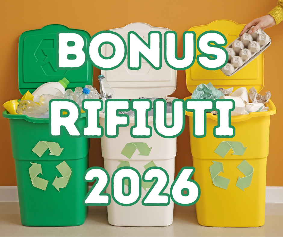 Bonus rifiuti 2026
