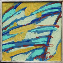 Improvvisazione 7 Pittura su tela