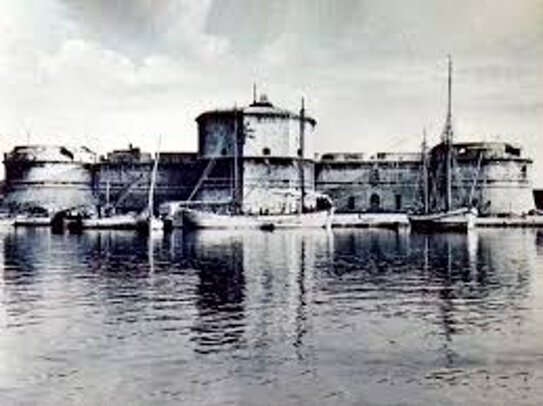 forte michelangelo di civitavecchia foto storica