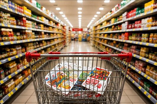 volantinaggio per supermervati Gdo Roma
